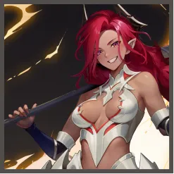 Scarlet Chroma Asha