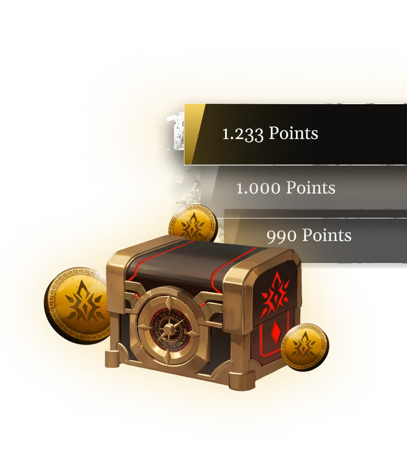 Utilize your points and beat other players!